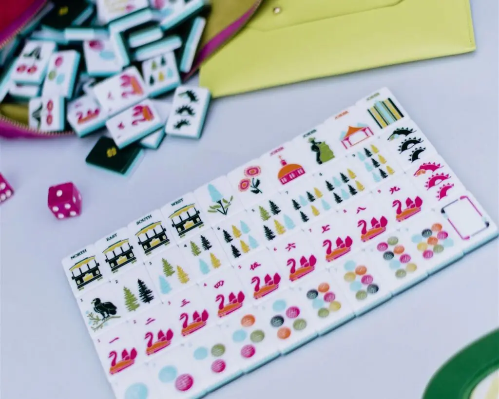 For every one of these adorable Woodlands-themed mahjong tile sets sold, $50 is donated to Interfaith of The Woodlands. (Photo courtesy of The Woodlands Mahjong Society)