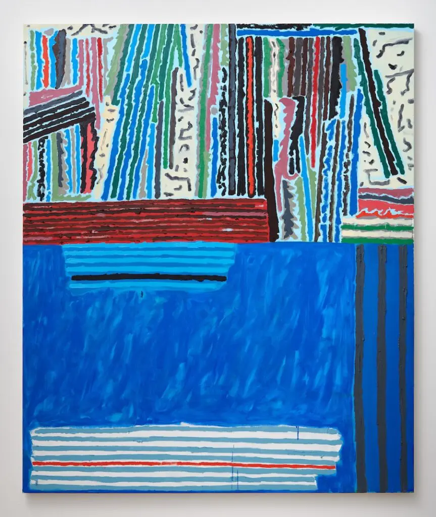 Benjamin Edmiston's "Sea Holly," 2024, at David Shelton Gallery