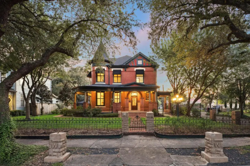 The Webber House, a 1907 Queen Anne residence on the National Register of Historic Places, is on the market for $1,450,000.  (Photo by TK Images)