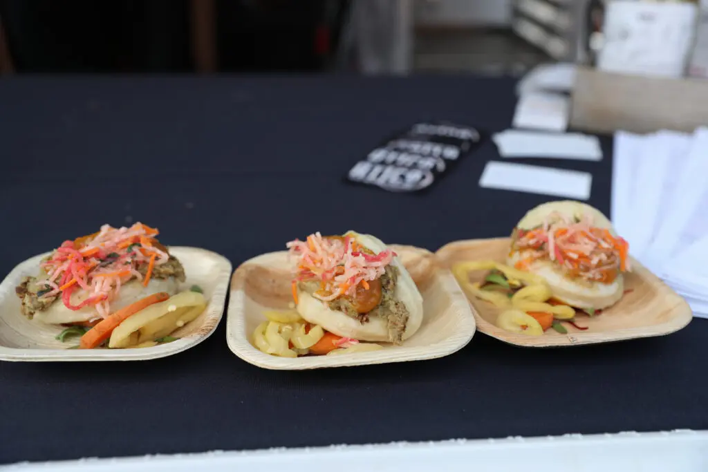 A rattlesnake bao bun from a previous competition offered Asian flavors to the competition. (Photo courtesy Leo Loera/Bull Stock Media)