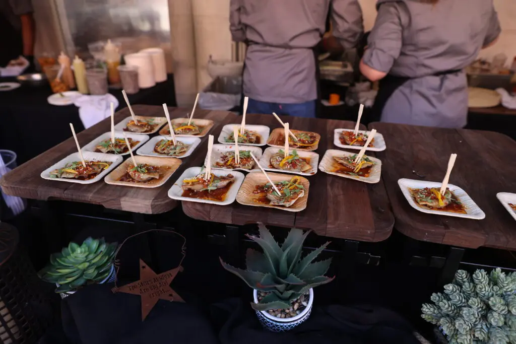 Chefs create an array of rattlesnake-centric dishes for the annual Rattle Battle. (Photo courtesy Todd Brewer/Bull Stock Media)