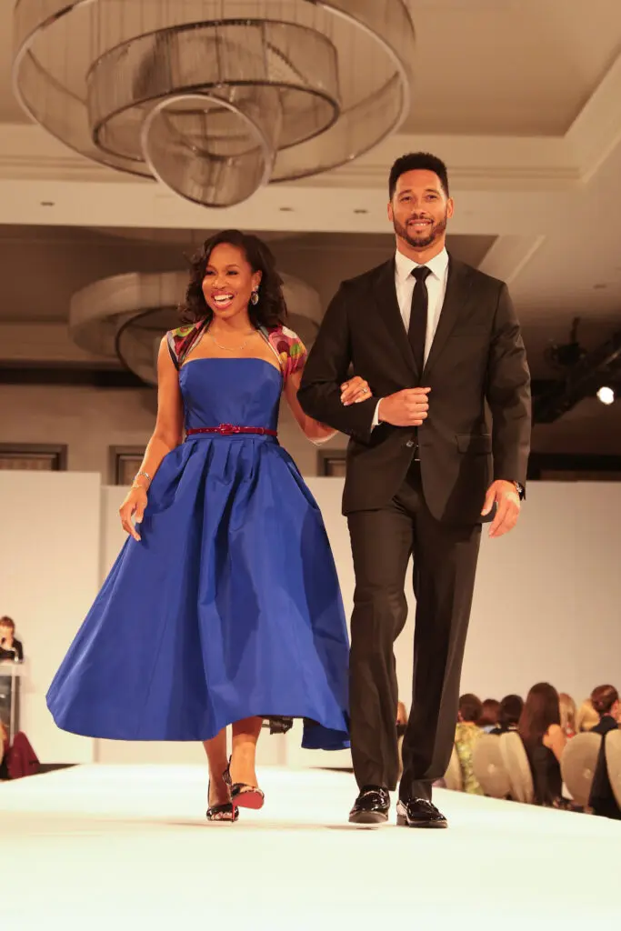 Hall of Fame honoree Roslyn Bazzelle Mitchell at the PaperCity Philanthropy in Fashion Best Dressed luncheon. (Photo by Priscilla Dickson)