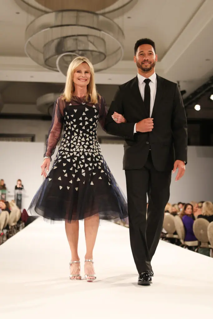 First time honoree Jo Lynn Falgout at the PaperCity Philanthropy in Fashion Best Dressed luncheon. (Photo by Priscilla Dickson)