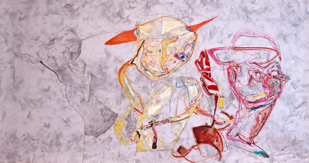 Justin Earl Grant's "BESEECH Series 6," 2025 (Courtesy the artist) 