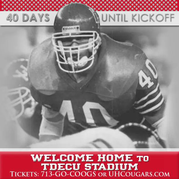 Glenn Cadrez made a lot of plays at the University of Houston and fought to make himself a very good NFL player.