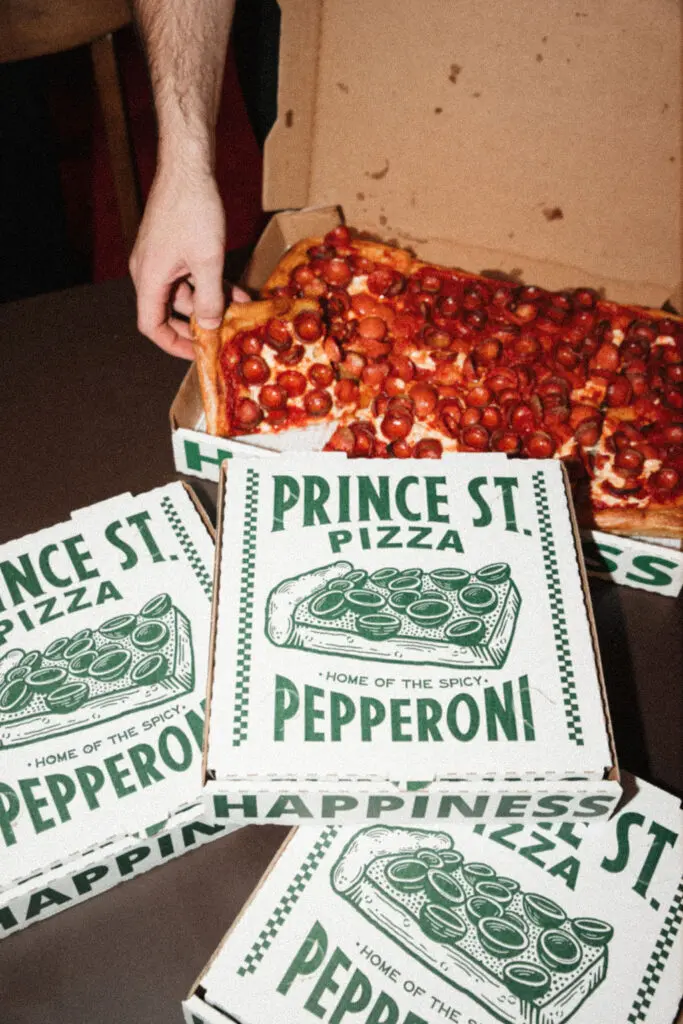 Prince St. Pizza is known for its "Silician 'SoHo' Squares and original Neapolitan pies with a New York City slice shop experience. (Photo by Ira Edelman)