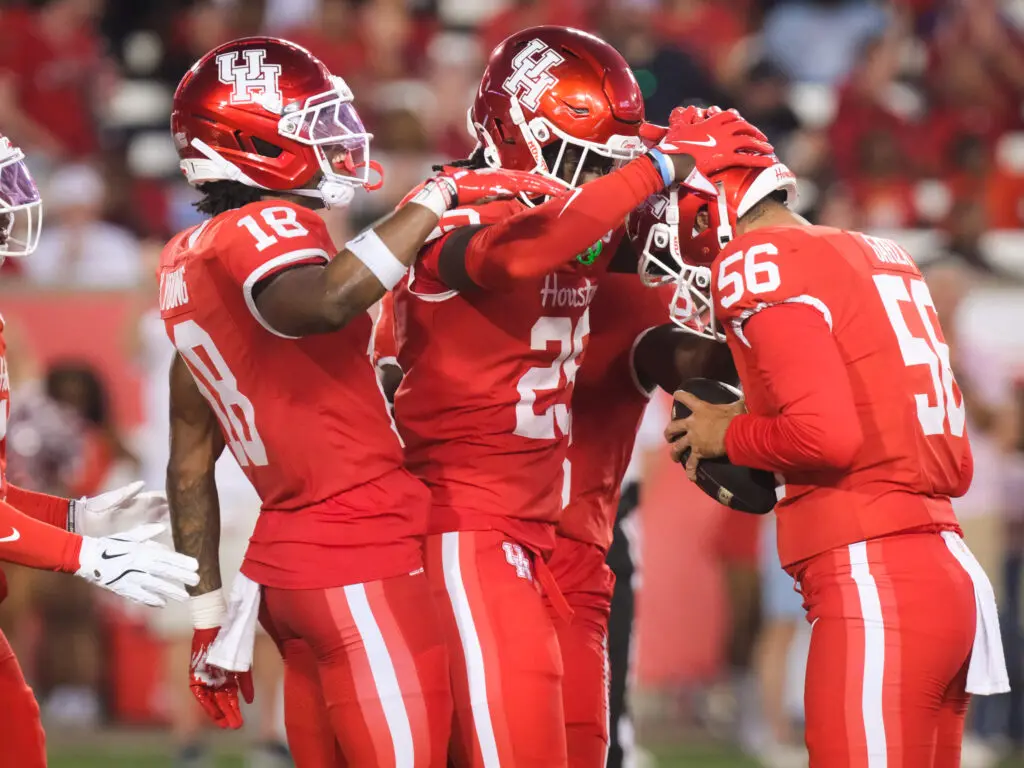 University of Houston's football team believes in Willie Fritz. (Photo by F. Carter Smith)