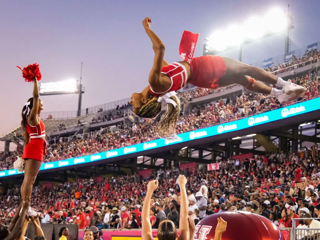 Willie Fritz's University of Houston football team is starting to make people flip. (Photo by F. Carter Smith)
