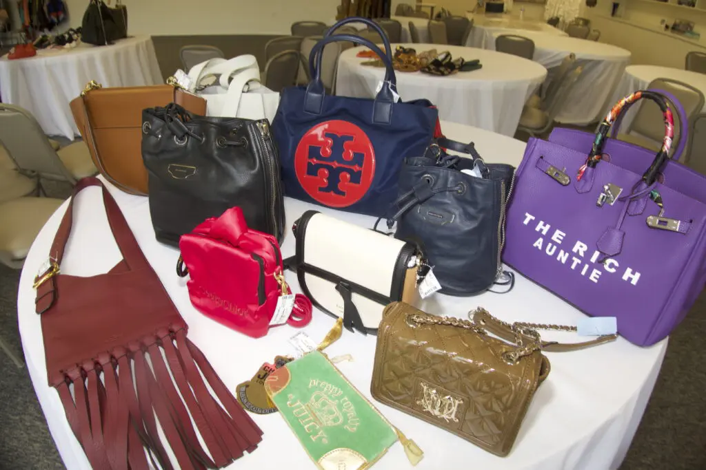 From Burberry to Tory Burch and fashion points in between, all can be found at the Blue Bird Circle Couture Boutique