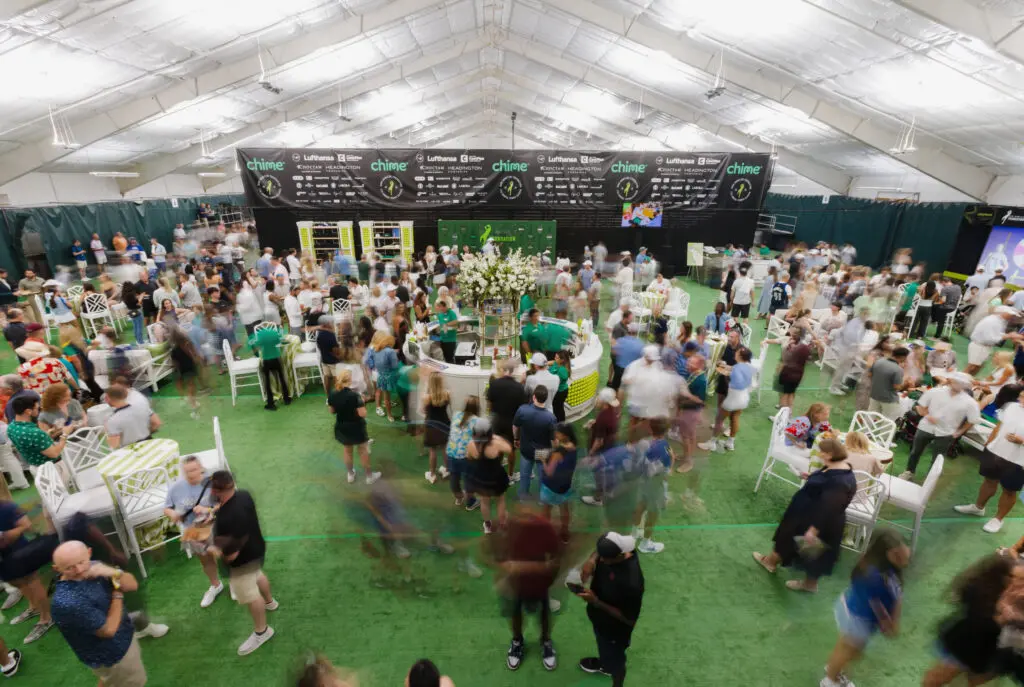 The Dirk Nowtizki Foundation Tennis Classic event design was done by Todd Events. (Photo by Shelbie Whitten)