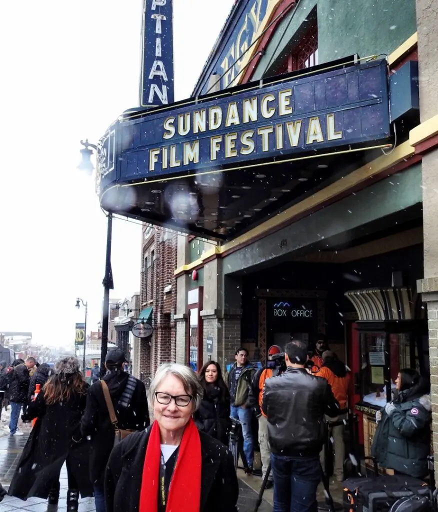 Columnist Jane Howze has reviewed films at the Sundance Film Festival for over a decade (photo courtesy of Barbara Bretz) 