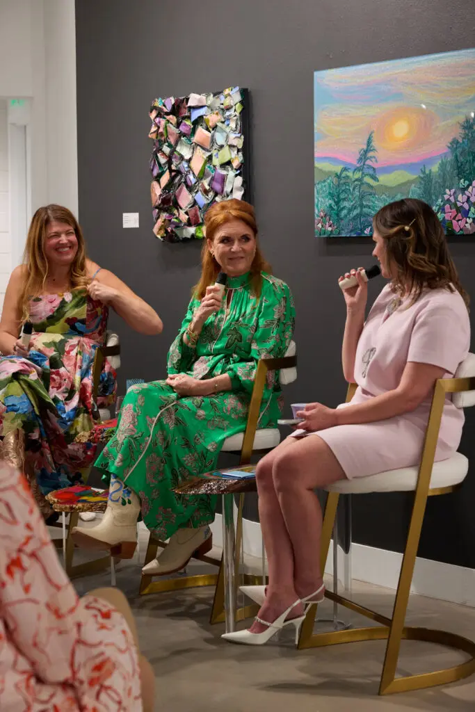 Anna Curnes, Sarah Ferguson, Lacy Lynch (Photo by Adam Stewart)