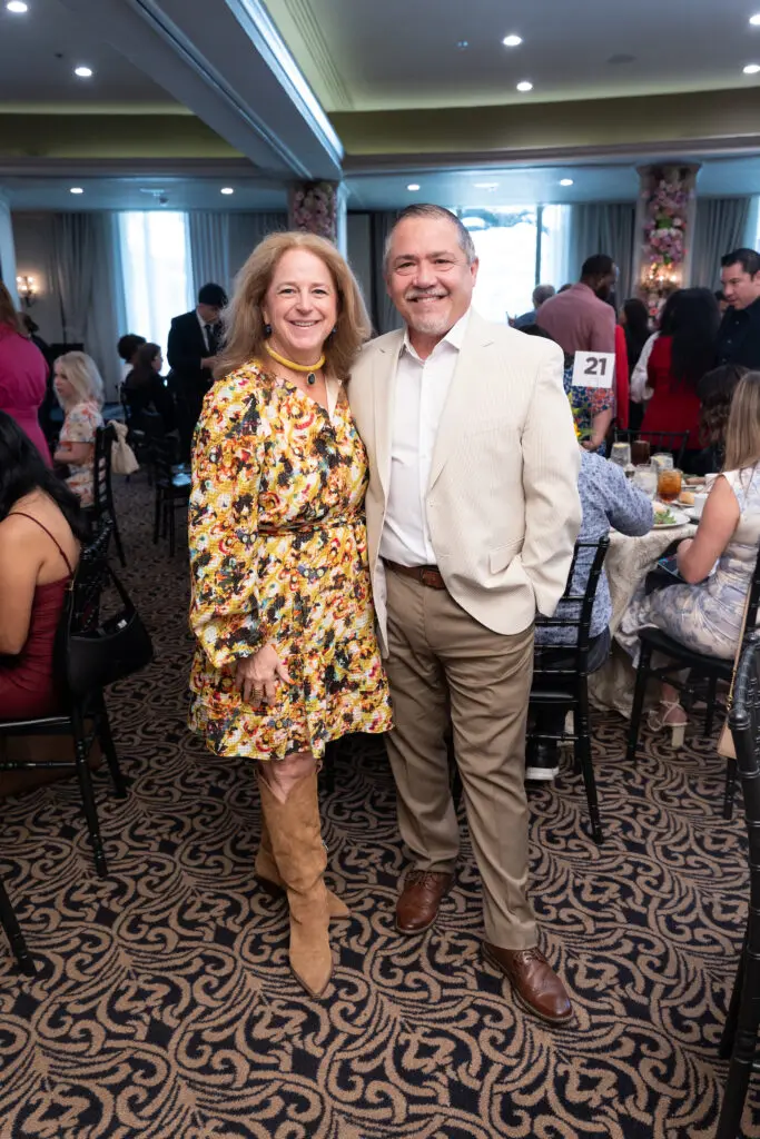 Shelley Ludwick, Bruce Padilla at the El Centro de Corazón 'Making a Difference' luncheon (Photo by Daniel Ortiz)