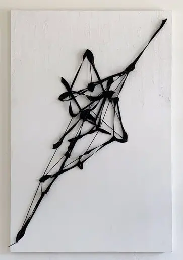 Abbie Preston Edmonson’s “Tension of a Good Girl” will be in the art auction at Houston Arts Alliance 2025 Gala: Luminescence. (Photo courtesy Abbie Preston Edmonson)
