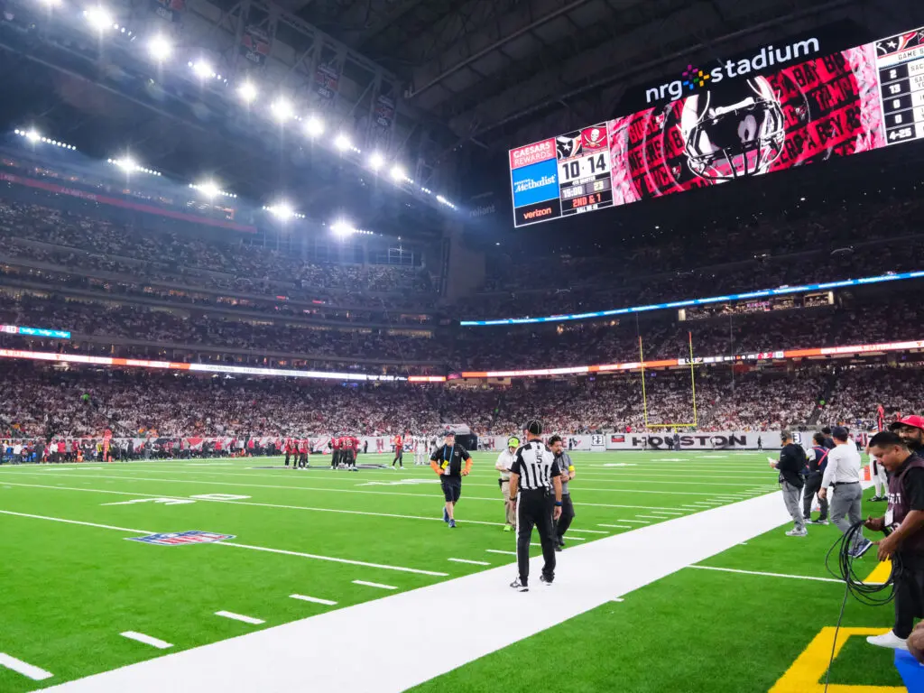NRG Stadium is a grand stage. (Photo by F. Carter Smith)