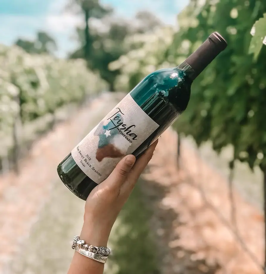 Less than an hour drive, Teysha Vineyard offers 100% Texas wines. (Photo courtesy of Teysha)