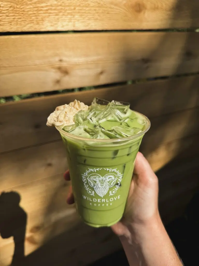Wilderlove Coffee How bout them apples matcha