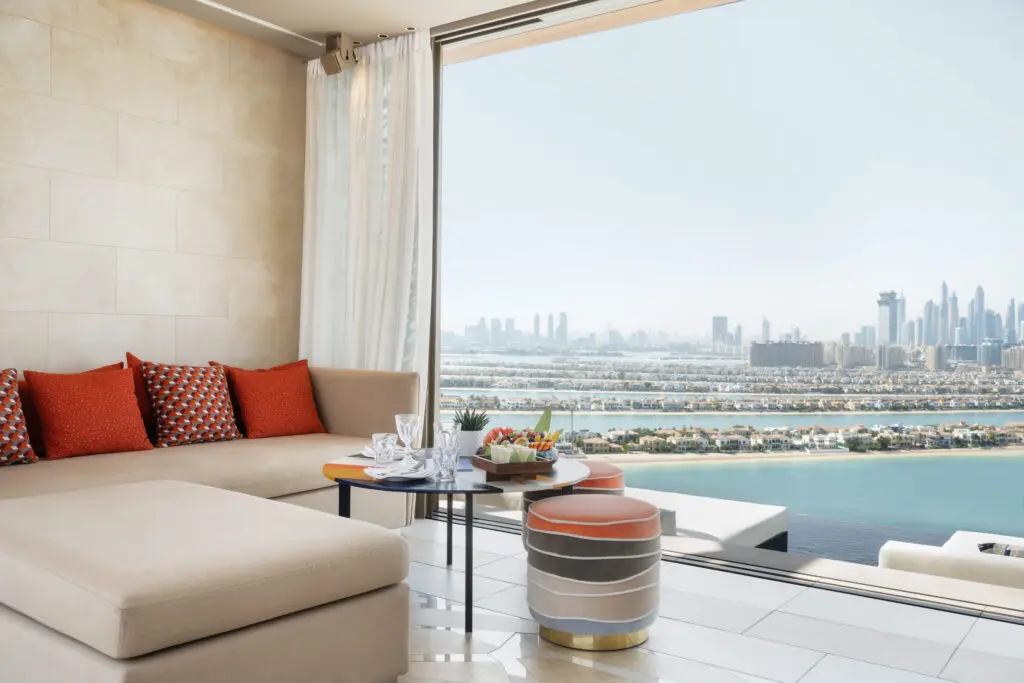A private cabana at Cloud 22, an Italian-inspired experience presented by Dolce and Gabbana. (Photo by Atlantis, The Palm and Atlantis The Royal)