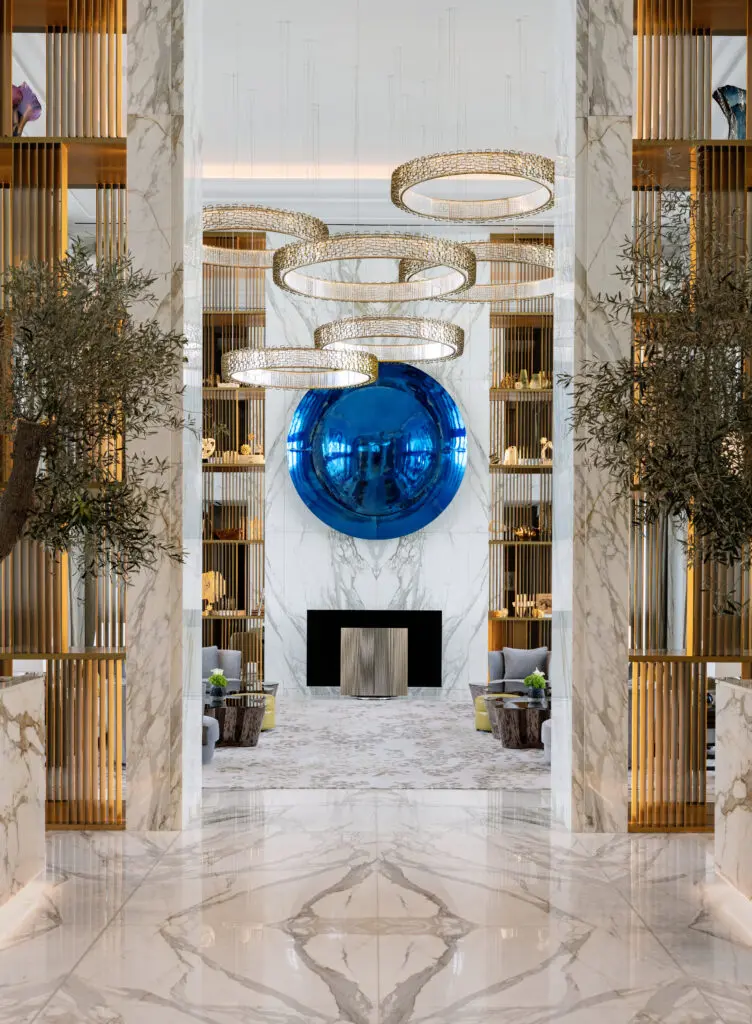 Cited as "the most expensive hotel room in the world," the Royal Mansion penthouse's starting rate is $100,000 per night. (Photo by Atlantis, The Palm and Atlantis The Royal)