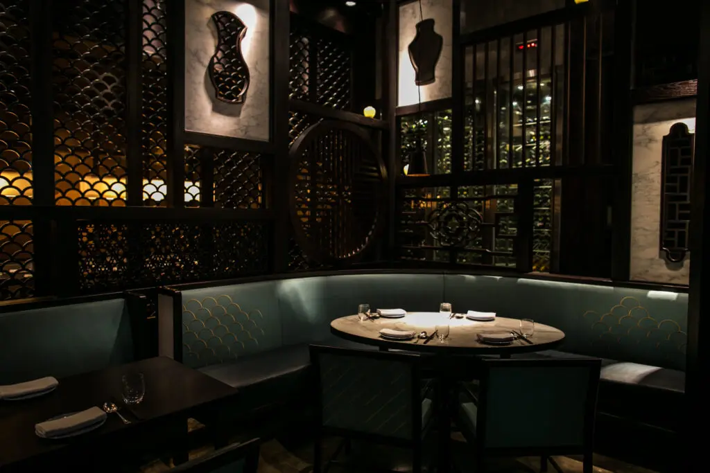 The interior of Hakkasan at Atlantis, The Palm (Photo by Atlantis, The Palm and Atlantis The Royal)