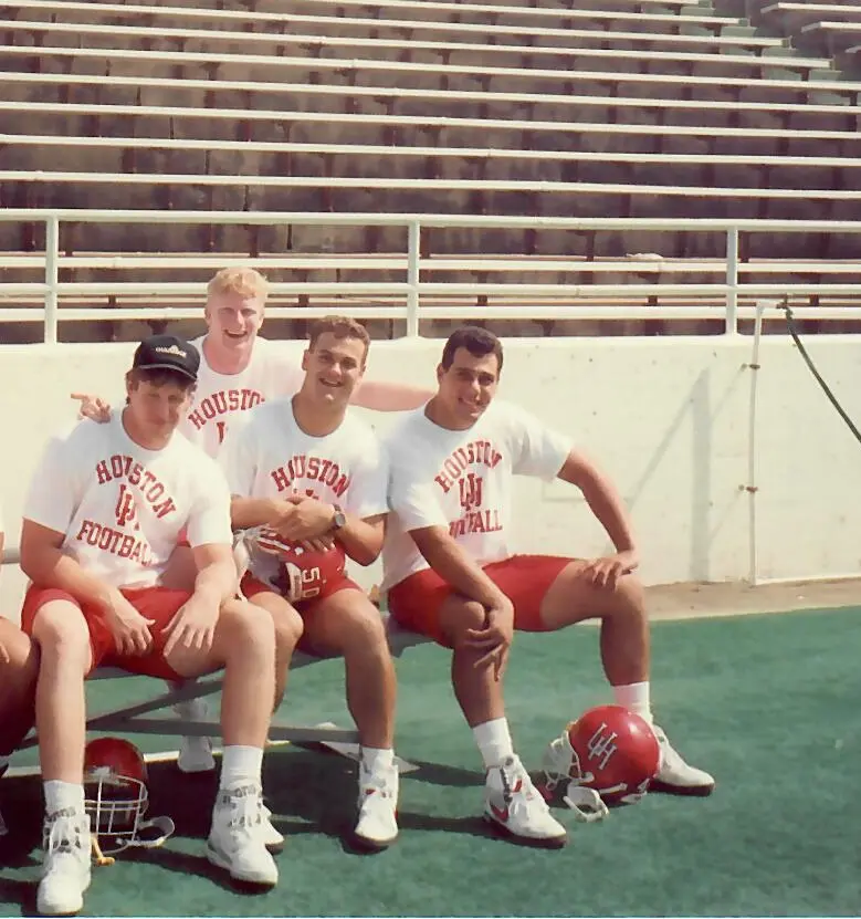 Glenn Cadrez built a brotherhood in his time at the University of Houston that continues today. (Courtesy Ted Pardee)