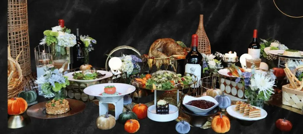 Amrina's Thanksgiving Royal Feast. (Photo courtesy of Amrina)