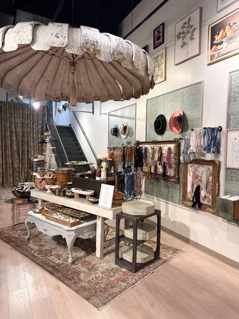 Flea Style founder Brittany Cobb sourced the decorative touches from flea markets including Round Top.