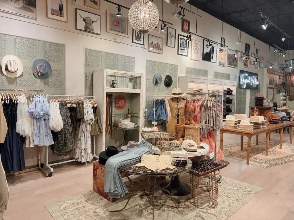 From jeans, to dresses, to western themed frocks, Flea Style in River Oaks Shopping Center offers a unique blend of merch.