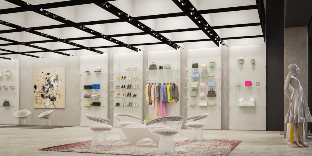 Forty Five Ten's Fort Worth store will feature lauded brands like Bode, Dries Van Noten, Khaite, Comme des Garçons, Brandon Maxwell, The Elder Statesman, Jil Sander, and Marni. (Courtesy)