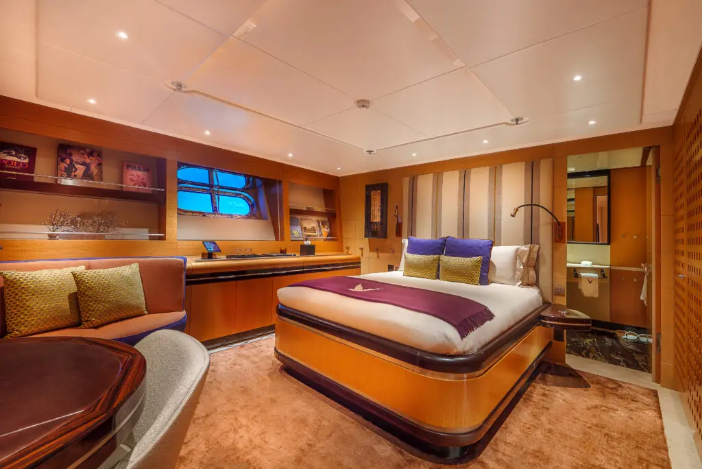 Jumeriah's exclusive yacht will accommodate 12 guests, perfect for a buyout.