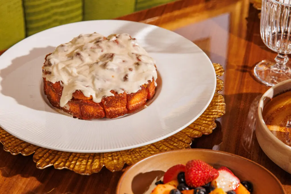 Chef Michael Arlt says the monkey bread has been particularly popular, especially with children. (Photograph by Samantha Marie Photography)