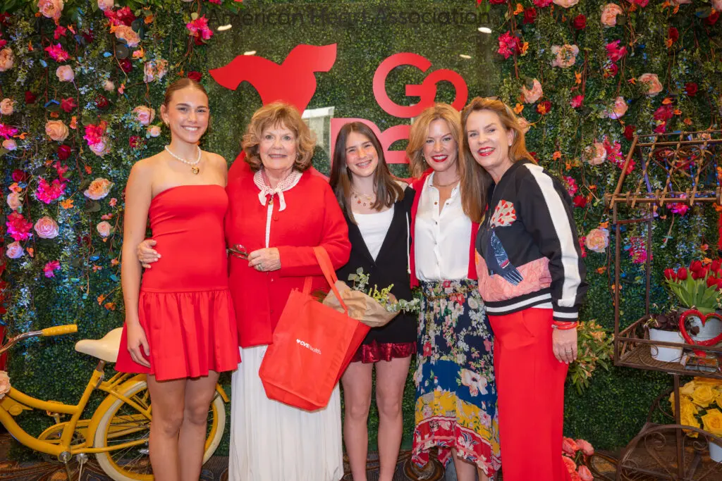 Survivor Linda Potthoff and family. (Photo by See Pink, Inc)