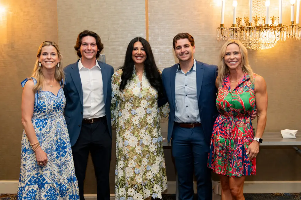 Holly Sechrest, Kaden Elrich, JLD League Initiated Projects Director Priscilla Wood, Luke Chutko, Heather Bowers (Photo by Tamytha Cameron and Celeste Cass)