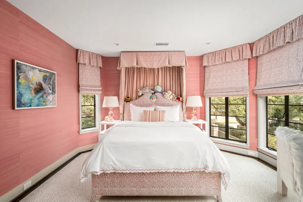 One of four bedrooms at 1419 Kirby (Photo by Sonya Bertolino / Compass)