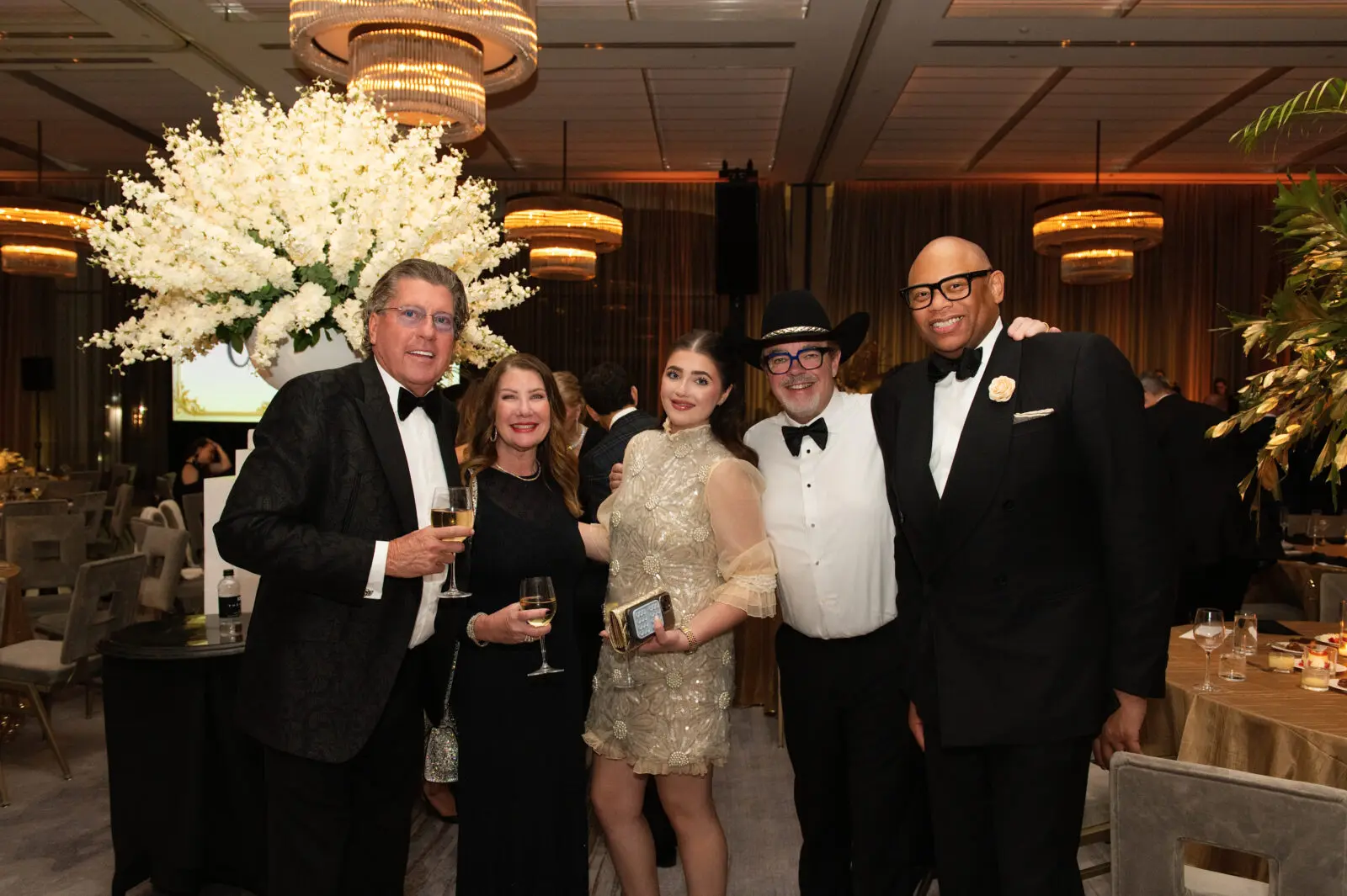 David Lindsey, Karen Campbell, Zoe Campbell, Jim Campbell, Fredrick Parker (Photo by Tamytha Cameron Photography)