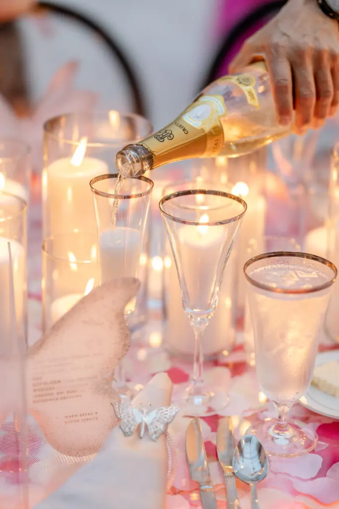 The Cristal flowed all night long. (Photo by Anastasiia Photography)