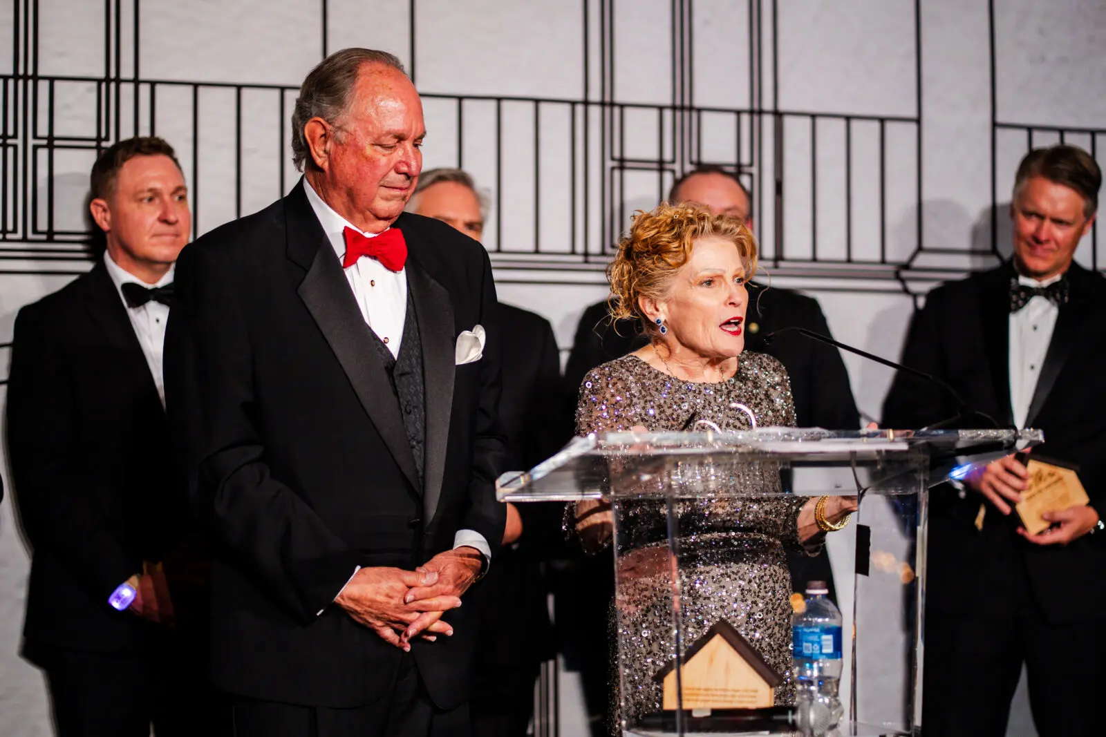 Gala honorees Stephen and Barbara Crain have been active with Habitat for Humanity Montgomery County for more than 20 years. (Photo by Alex Cross Photography)