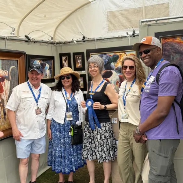 The Woodlands’ Beloved Arts Fest Reveals Its 2027 Featured Artist — And The Waterway Arts Festival’s Best In Show Winners Are. . .