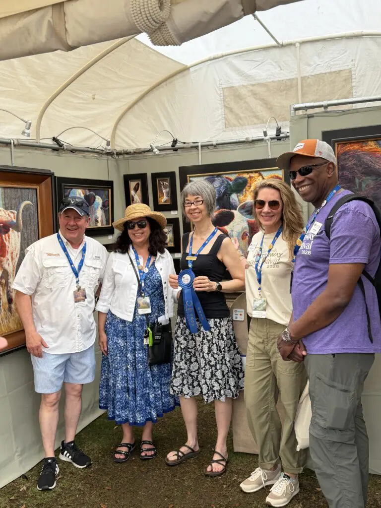 The Woodlands’ Beloved Arts Fest Reveals Its 2027 Featured Artist — And The Waterway Arts Festival’s Best In Show Winners Are. . .
