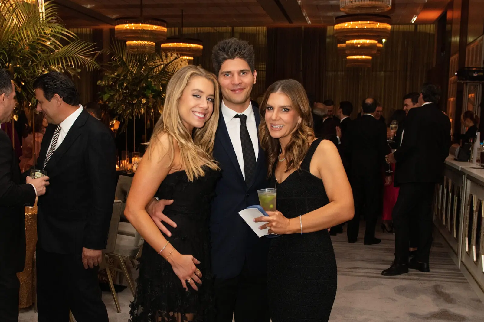 Jackie & Costa Christ, Vanessa Thanos (Photo by Tamytha Cameron Photography)