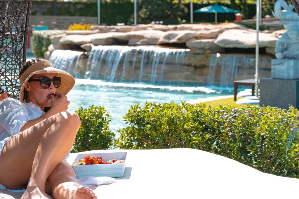 JadeWaters Resort Pool Complex is a three-acre outdoor oasis designed for all ages.
