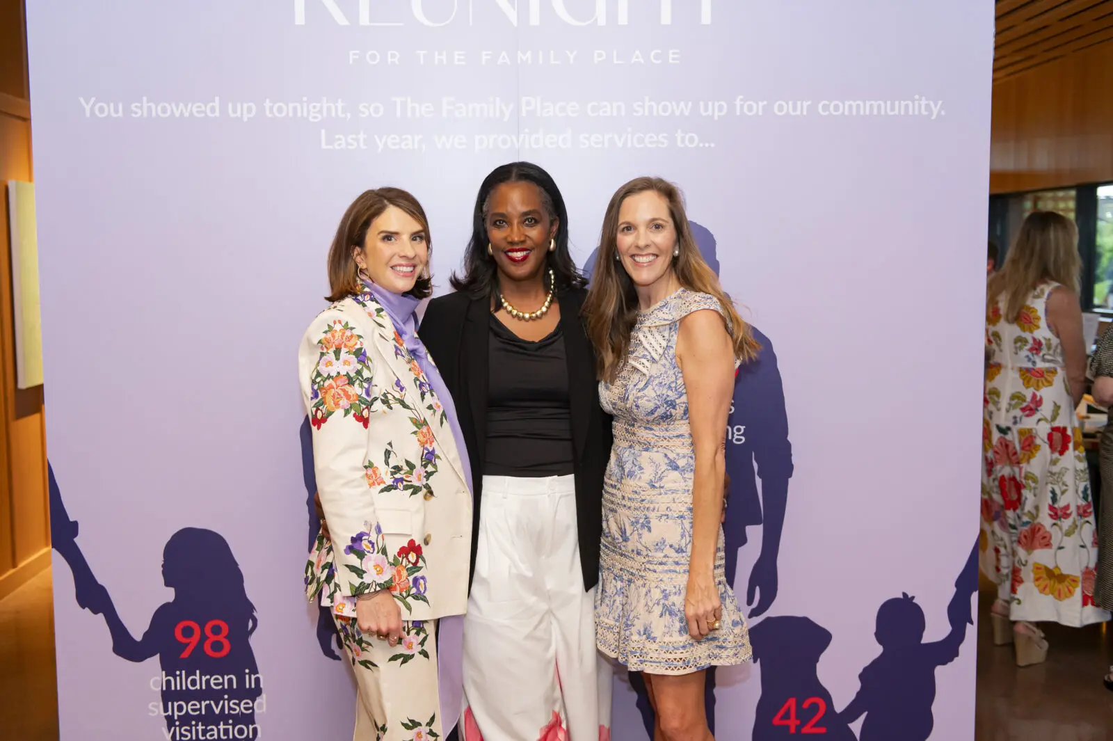 Jess Bass Bolander, CEO of The Family Place Tiffany Tate, Holly Krug (Photo by Tamytha Cameron Photography)