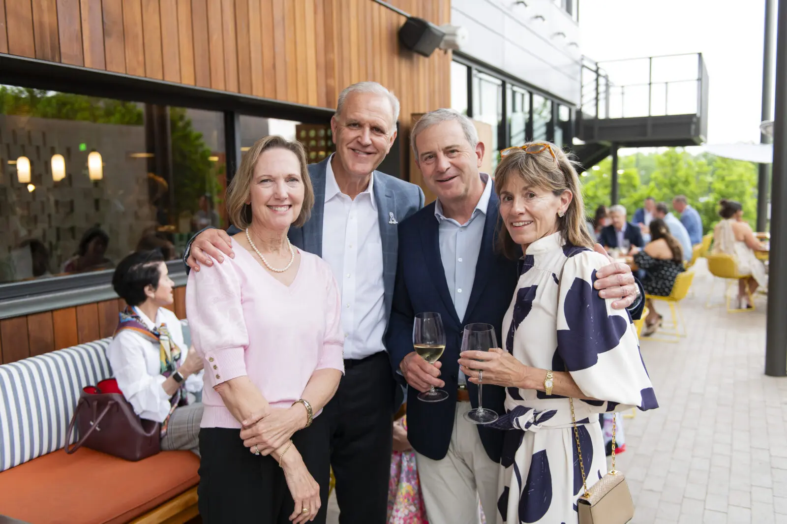 Kelly & Russ McFadden, Mike & Melinda Lafitte (Photo by Tamytha Cameron Photography)
