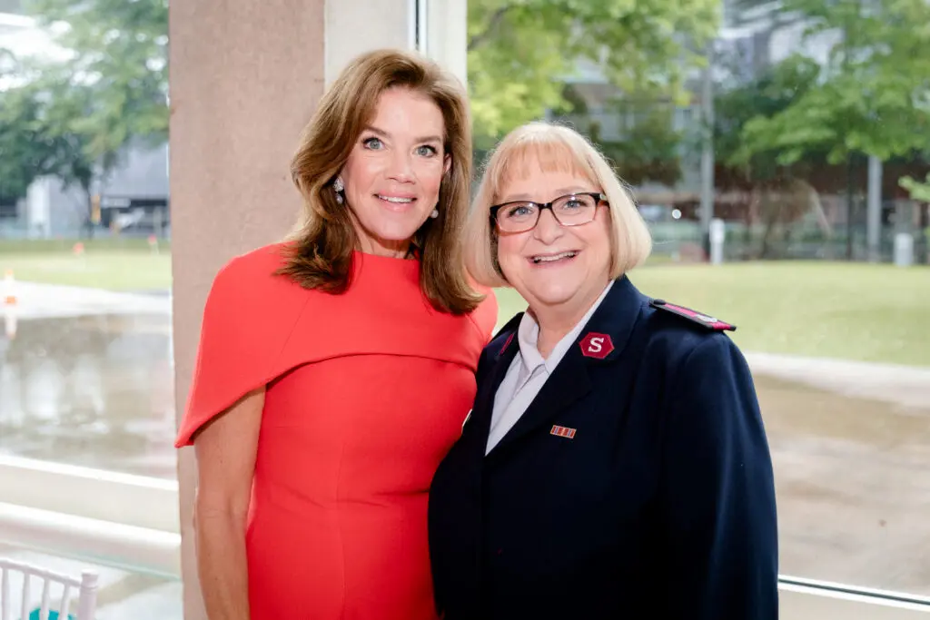 Lisa Troutt, Major Carolynn Webb (Photo by The Salvation Army of North Texas)