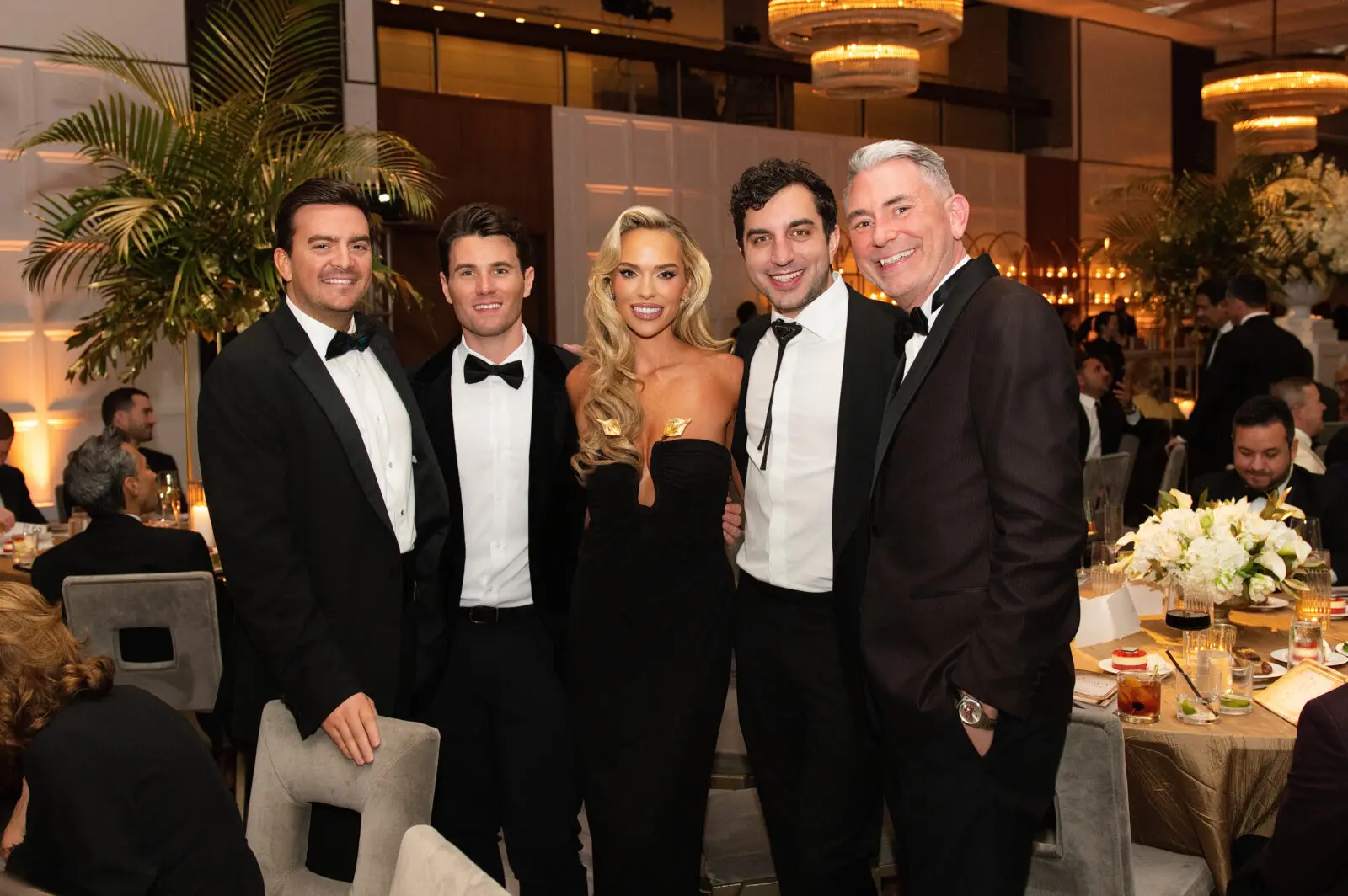 Louis Landen, Brandon Talbott, Tessa Patterson, Jacob Samson, Ken Weber (Photo by Tamytha Cameron Photography)