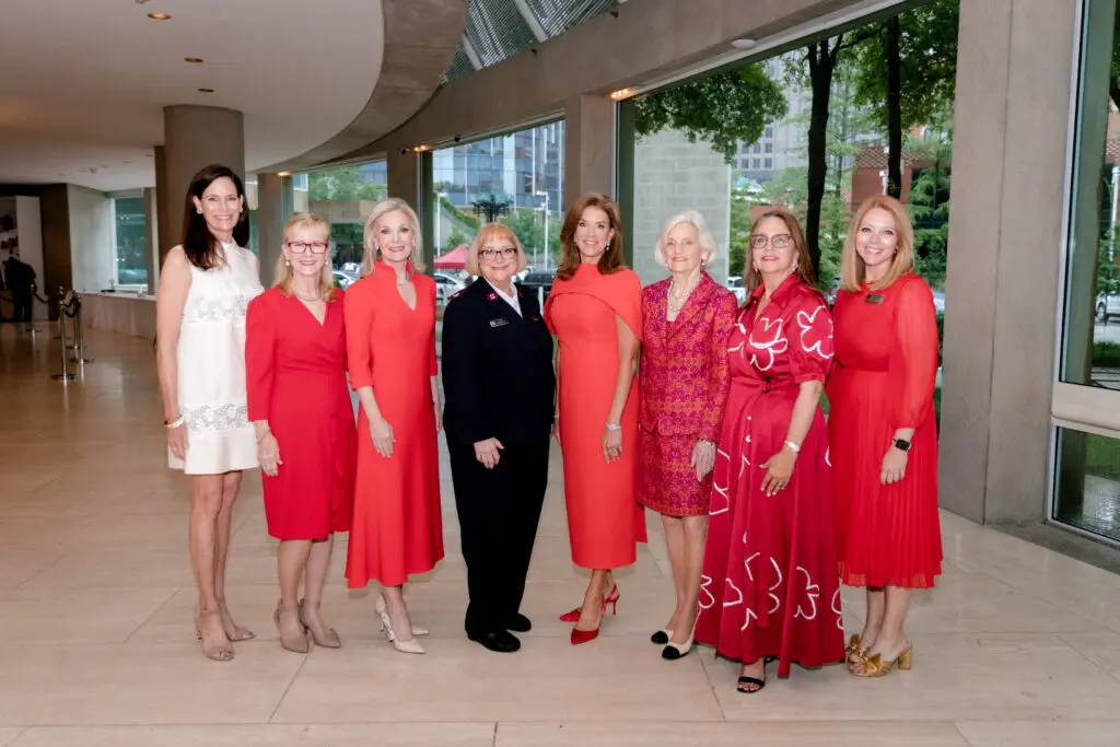 Margaret Hancock, Paige Locke, Katherine Coker, Major Carolynn Webb, Lisa Troutt, Marilyn Spencer, Kimber Hartmann, Christina Cavalier (Photo by The Salvation Army of North Texas)