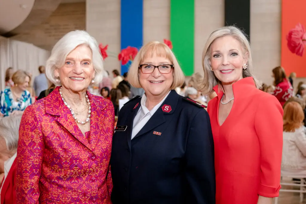 Marilyn Spencer, Major Carolynn Webb, Katherine Coker (Photo by The Salvation Army of North Texas)