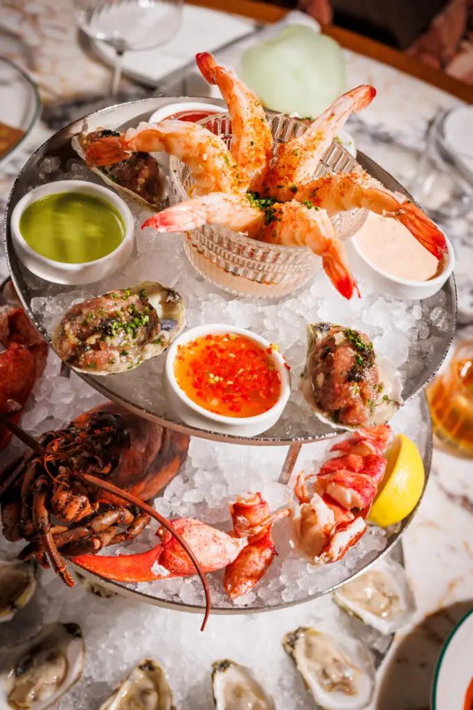 The Marisco Tower is a showstopper on Maroma's menu. (Photo by Samantha Marie Photography)