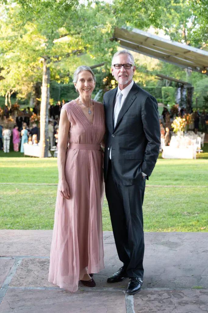 Susanne & Bill Pritchard at the Bayou Bend Garden Party (Photo by Wilson Parish)