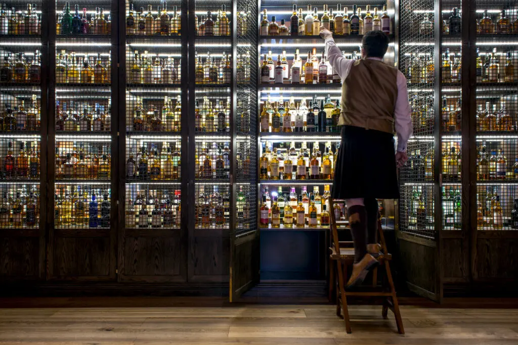 SCOTCH at The Balmoral stocks more than 500 malts, making it one of the finest whisky bars in a country that takes its whisky very seriously.